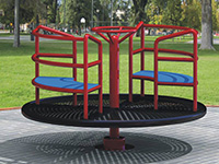 Park Playground Merry Go Round