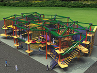 Kids Rope Adventure Playground