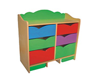 Removable Wooden Children Cupboard