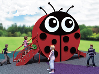 Ladybird Outdoor Imported PE Board Playground