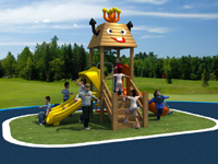 Small Wooden Playground Kids’ Happy Zone 