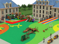 Kindergarten Playgrounds Integrated Design