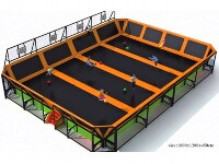 Kids Jumping Trampoline Bed
