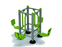 Multiple Fitness Equipment for Parks and Garden